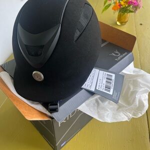 TuffRider Black Riding Helmet